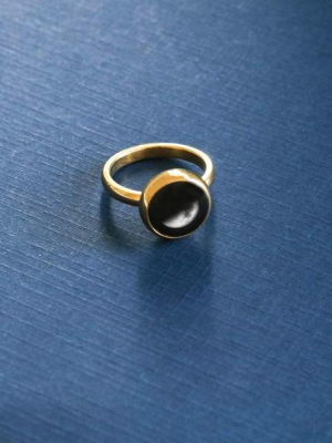 Mini Simplicity Ring In Gold