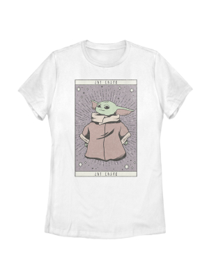 Women's Star Wars The Mandalorian The Child Simple Robe T-shirt