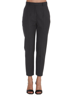 Alexander Mcqueen High Waist Slim Cut Trousers