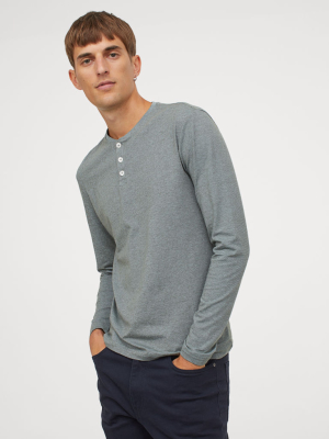 2-pack Slim Fit Henley Shirts