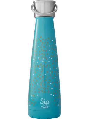 S'ip By S'well Vacuum Insulated Stainless Steel Water Bottle 15oz - Bubble Up