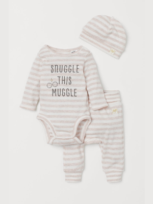 3-piece Cotton Set