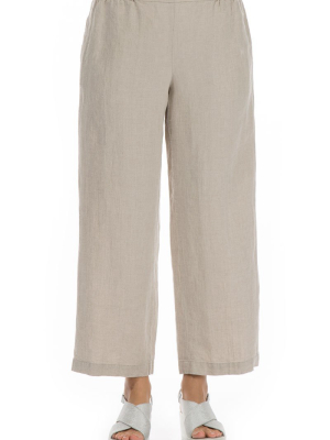 Natural Linen Trousers