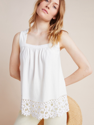 Arabella Eyelet Top