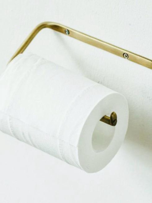 Brass Toilet Paper Holder