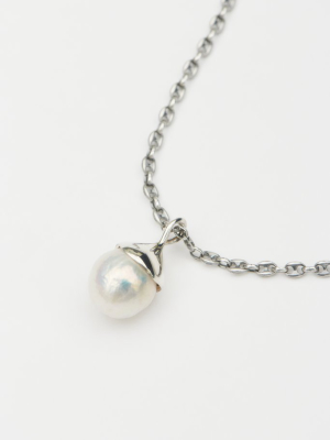 Pearl Tear Necklace