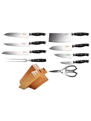 Swiss Diamond 10pc Block Knife Set