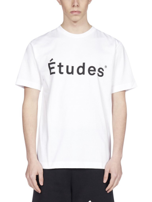 Etudes Logo Print T-shirt