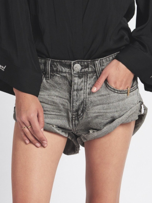 One Teaspoon Camden Bandit Jean Shorts