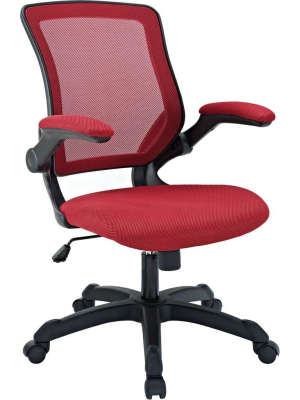 Vincent Mesh Office Chair Red