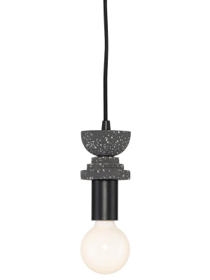 Nuevo Dawn V1 Pendant - Speckled Black