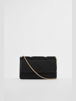 Minimalist Crossbody Bag With Chain