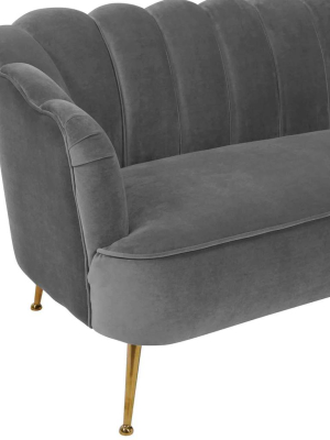 Ella Petite Sofa, Grey