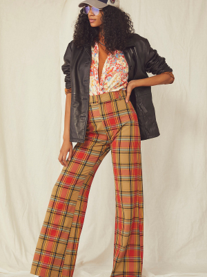 Plaid Jules Pants