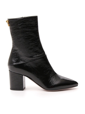 Valentino Block Heel Ankle Boots