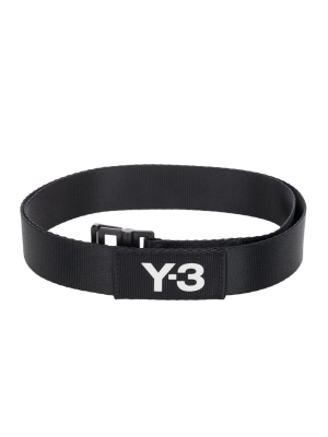 Y-3 Logo Print Belt