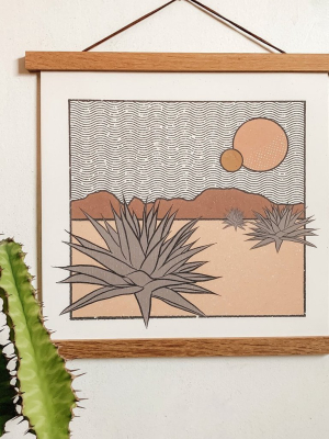 Agave Desert Print