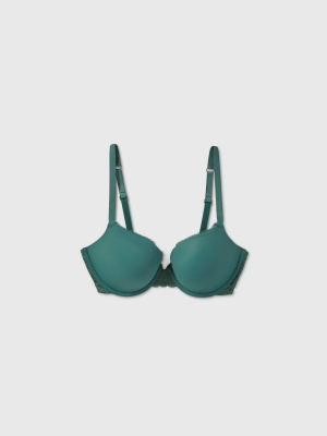 Women's Radiant Plunge Push-up Bra - Auden™ Moss Flash