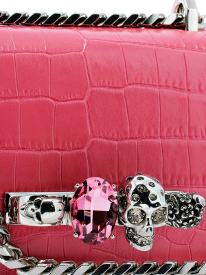 Alexander Mcqueen Jewelled Mini Satchel Bag