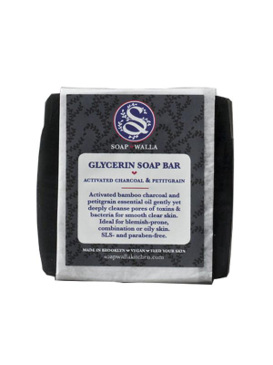 Activated Charcoal And Petitgrain Soap Bar