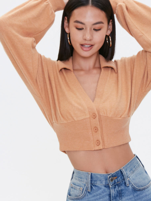 Sweater-knit Crop Top