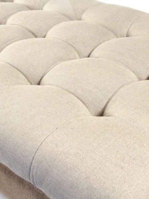 Zentique Maison Tufted Ottoman