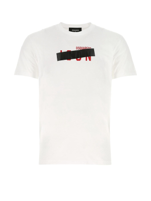 Dsquared2 Logo Tape Print T-shirt