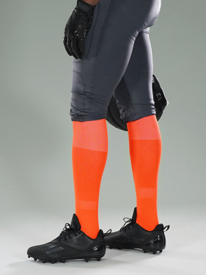 Hue Orange Over The Knee Sport Socks