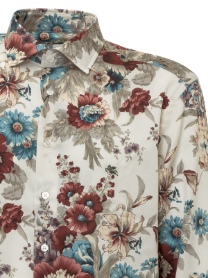 Etro All-over Floral Print Shirt
