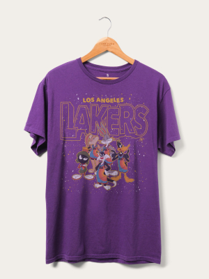 Nba X Space Jam: A New Legacy Lakers Home Squad Advantage Tee