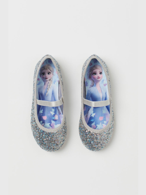 Printed Ballet Flats