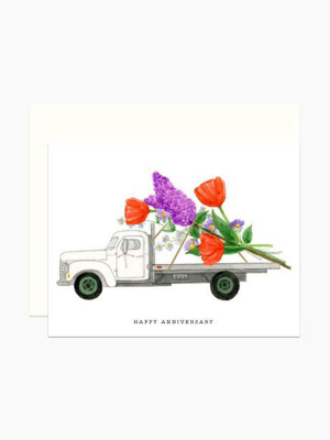 Anniversary Truck Card