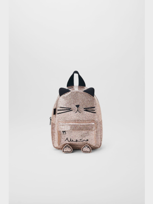 Glitter Kitty Mini Backpack