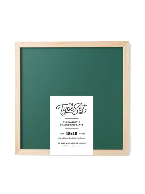 The Type Set Green Magnetic Letter Slate