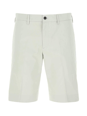 Prada Stretch Gabardine Bermuda Shorts