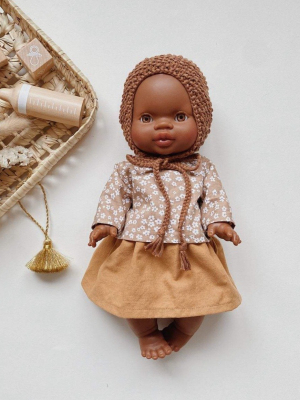 Minikane Little African Baby Girl Doll - Brown Eyes