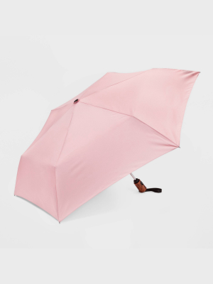 Women's Cirra By Shedrain Auto Open Auto Close Compact Umbrella - Blush Pink
