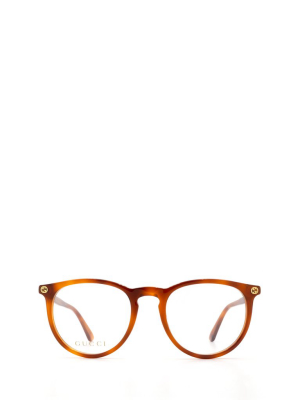 Gucci Eyewear Round Frame Glasses