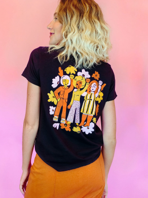 Modcloth X Dazey L.a. Stand In Sisterhood Graphic Tee