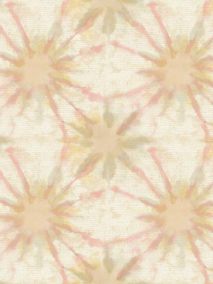 Iris Pink Shibori Wallpaper From The Kismet Collection By Brewster Home Fashions