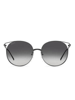 Rory - Black + Grey Gradient Sunglasses