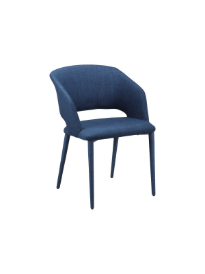 William Dining Chair Navy Blue