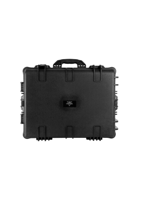Monoprice Weatherproof Hard Case - 26" X 20" X 14" With Wheels And Customizable Foam, Ip67 Level Dust And Water Protection