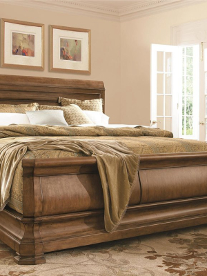 New Lou Louie P's Sleigh Bed