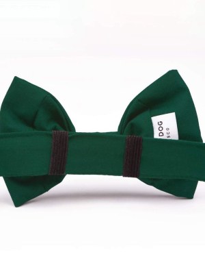 Evergreen Dog Bow Tie