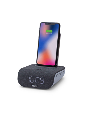 Ihome Qi Charging Bluetooth Alarm Clock