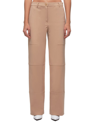 Panelled Trousers (19hcpa006pa0407-nude)