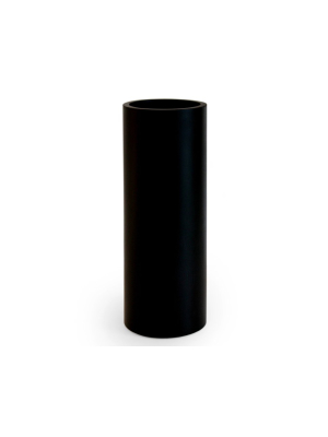 Studio Sturdy - Whistler Round Vase 17" - Solid Black