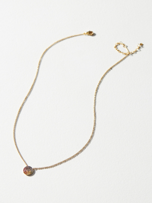 Rainbow Pendant Necklace