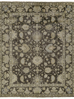 Feizy Ustad Taditional Persian Rug - Available In 4 Sizes - Ivy Green & Sage Green